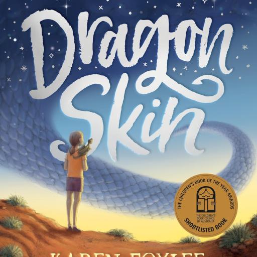 Book cover for Dragon Skin by Karen Foxlee