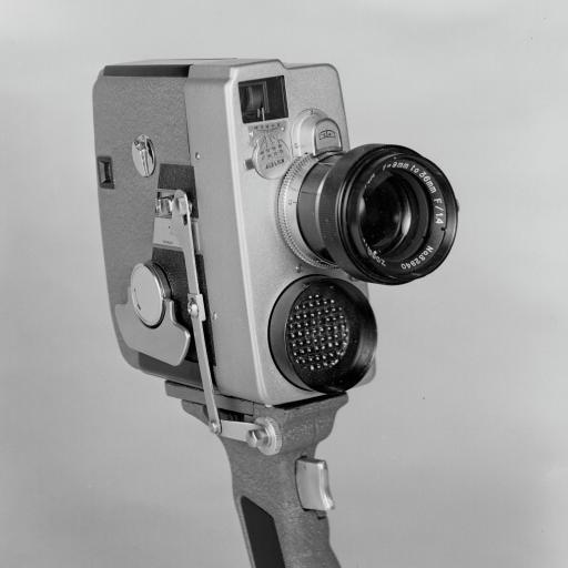 Film camera in black and white