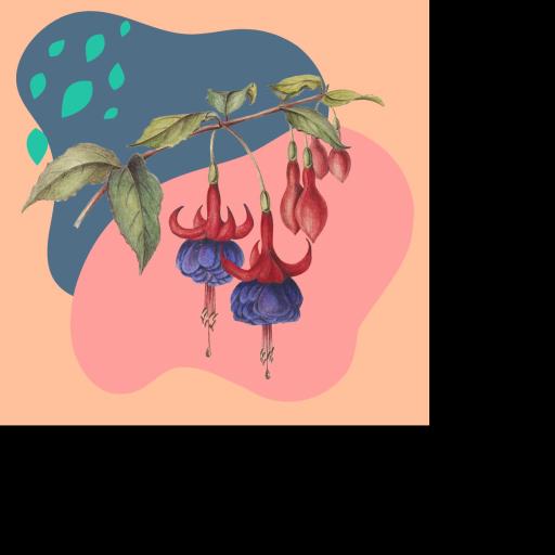 A flower on a branch